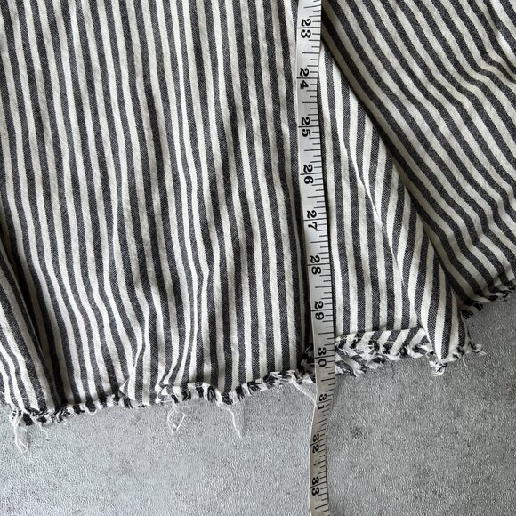 Tulip Womens Tunic Dress M Boho Peasant Lagenlook Sleeveless‎ Geometric Stripes - Picture 10 of 10